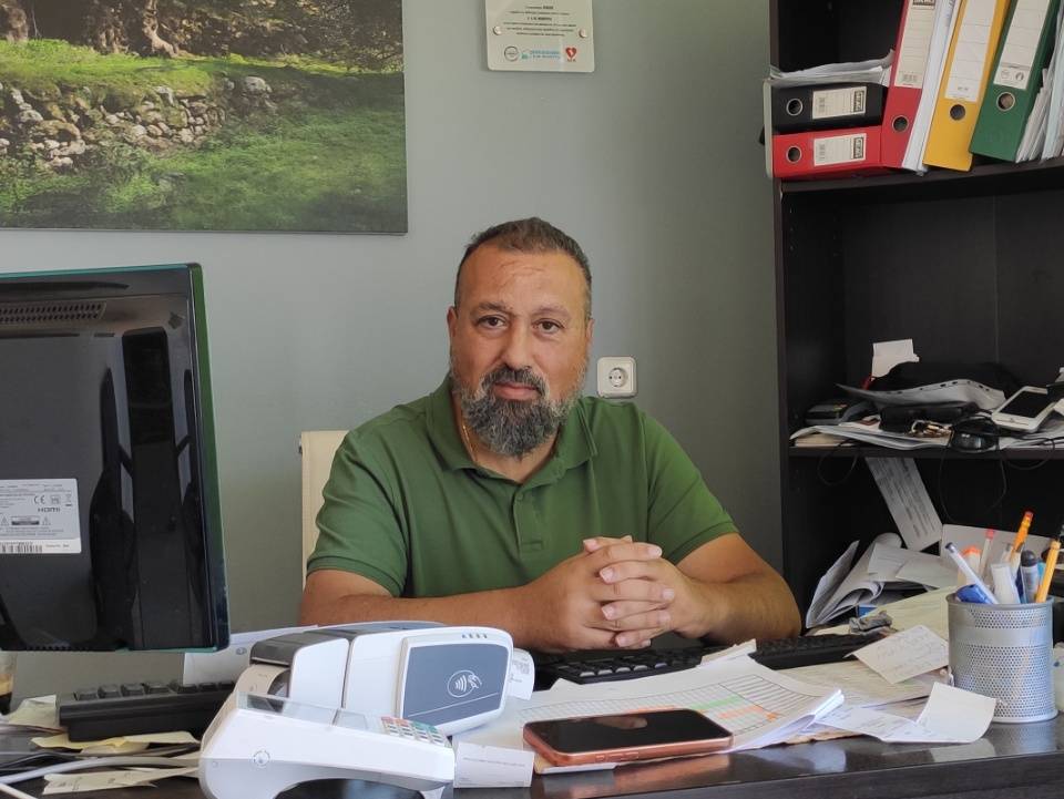 Τα γραφεία της Ασφάλειες Β. & Μ. Μανουράς στο Ηράκλειο